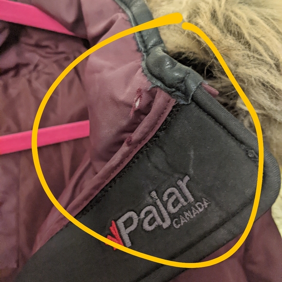 EUC Panther Down Plus Sized Parka with Fur Hood - Pajar / Addition Elle - Picture 11 of 15